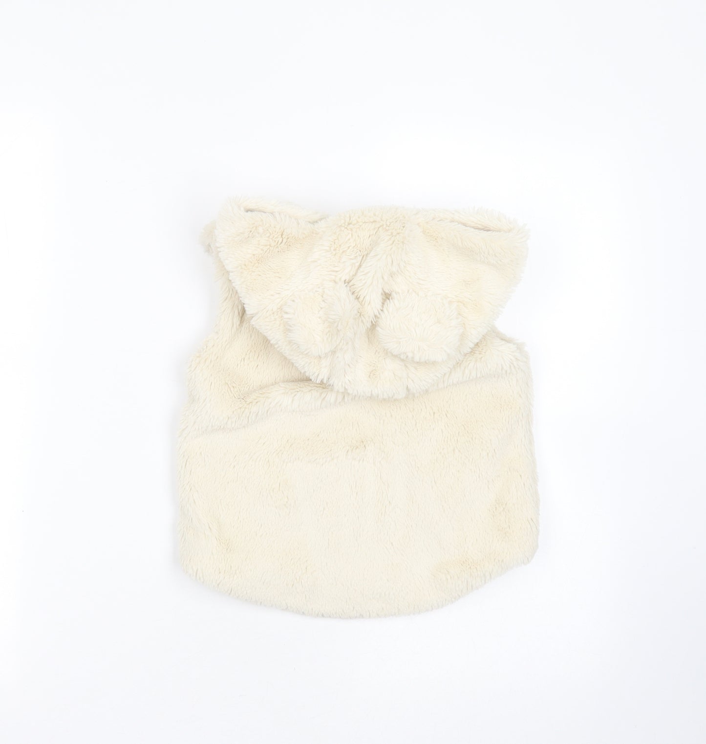 NEXT Girls Ivory   Gilet Jacket Size 3-4 Years  Zip
