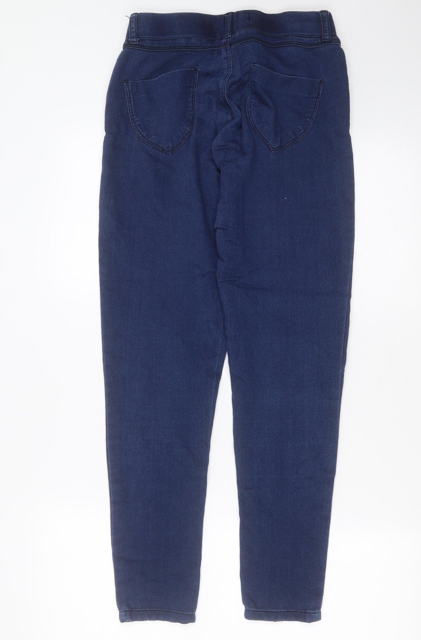 Dorothy Perkins Womens Blue  Cotton Jegging Jeans Size 8 L28 in Extra-Slim