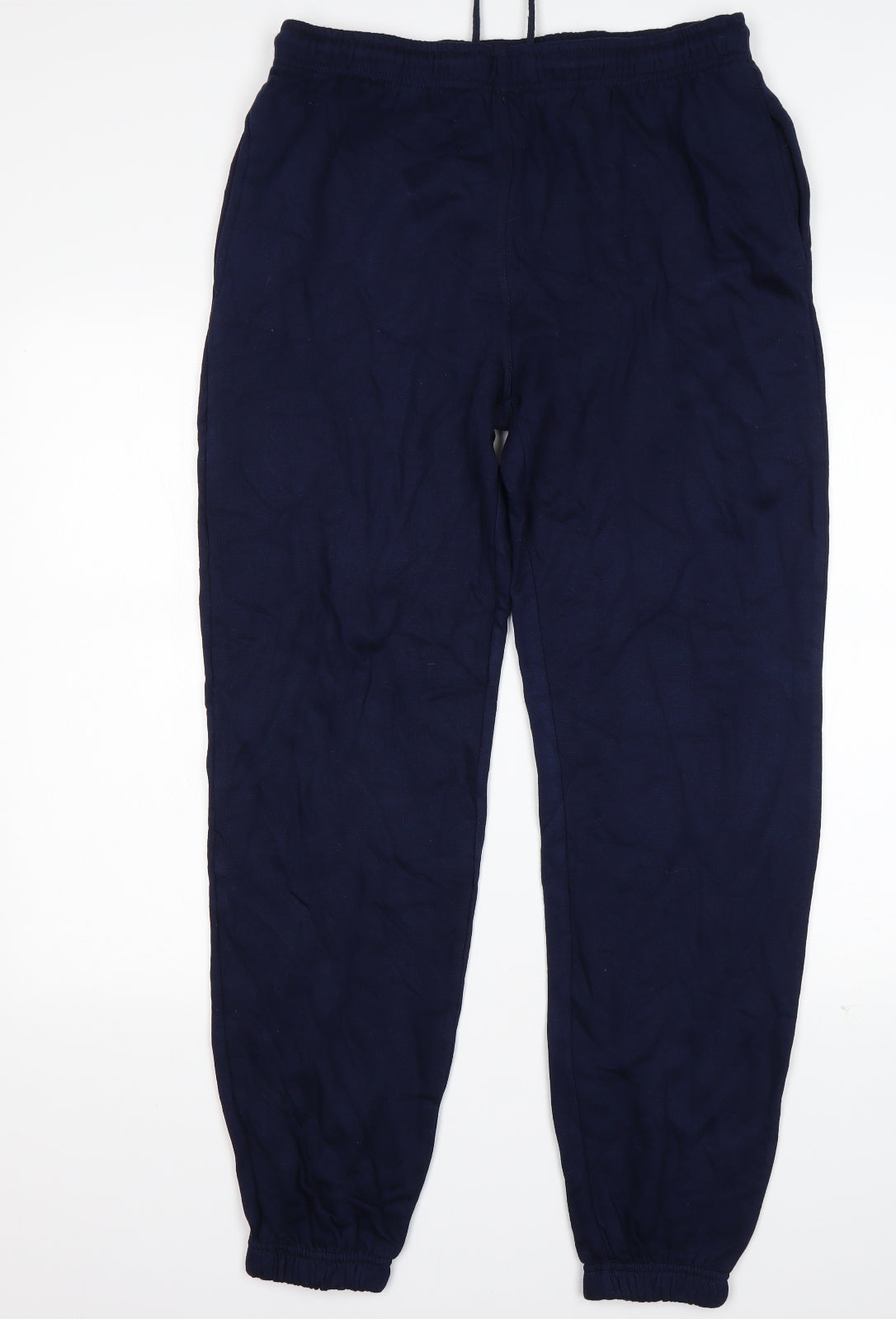 Hutson Harbour Mens Blue  Cotton Sweatpants Trousers Size L L30 in Regular