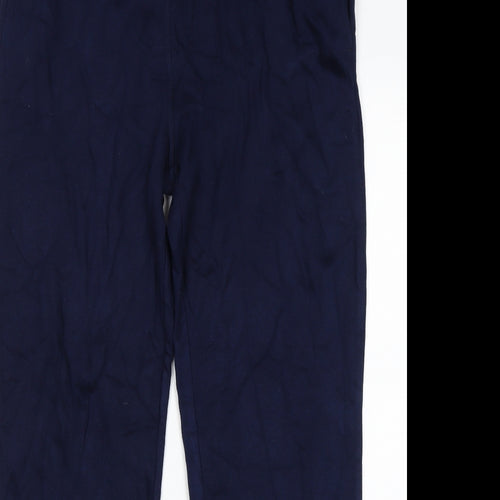 Hutson Harbour Mens Blue  Cotton Sweatpants Trousers Size L L30 in Regular