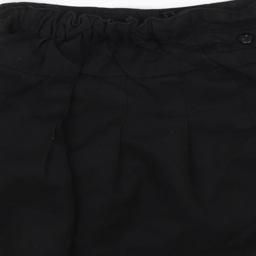 Nutmeg Girls Black  Polyester A-Line Skirt Size 4-5 Years  Regular