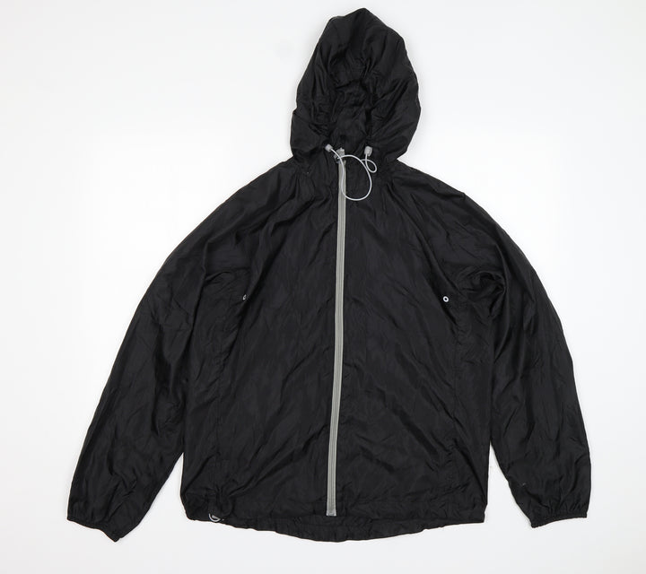 Atmosphere Womens Black   Windbreaker Jacket Size 14