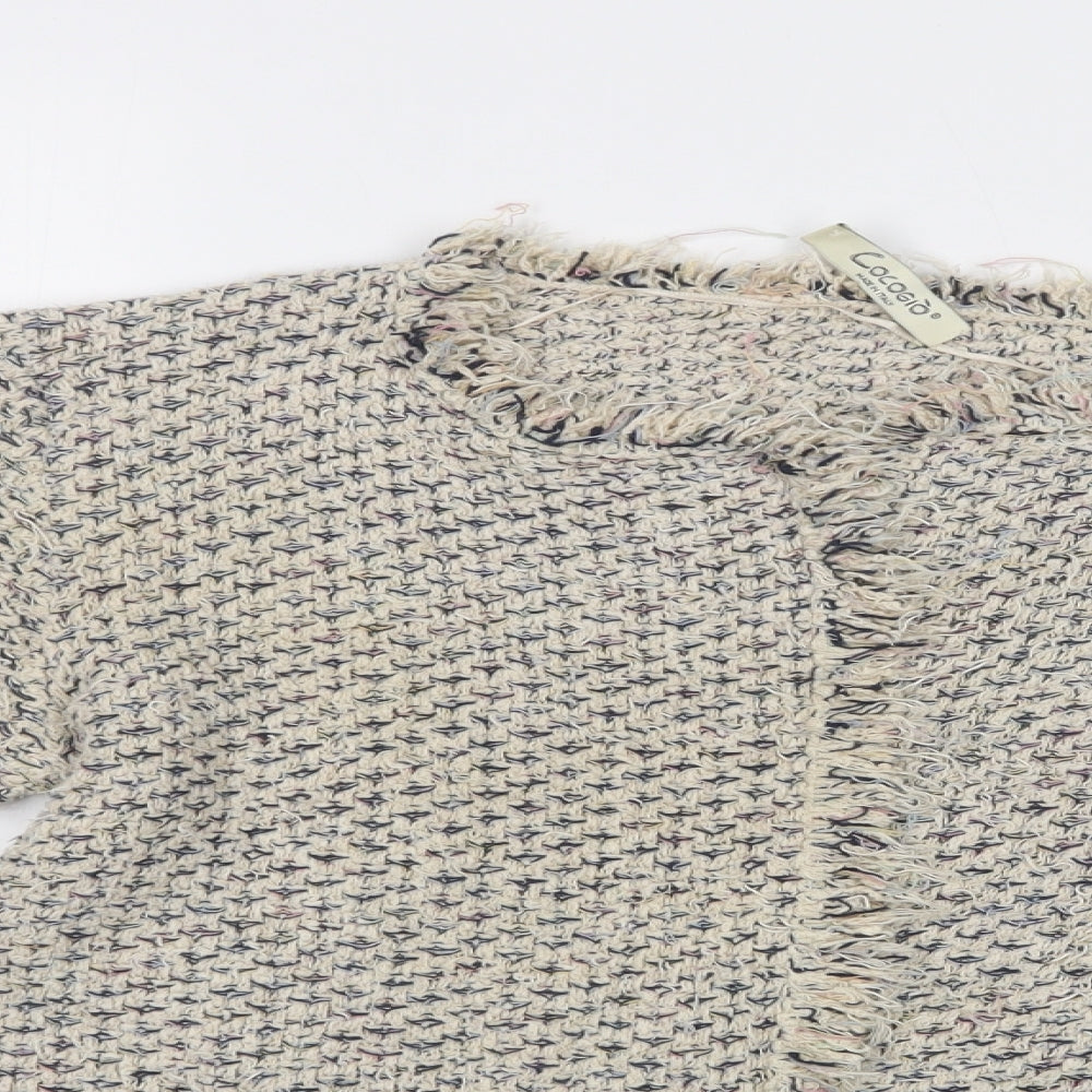 Cocogio Womens Beige   Jacket Blazer Size 12