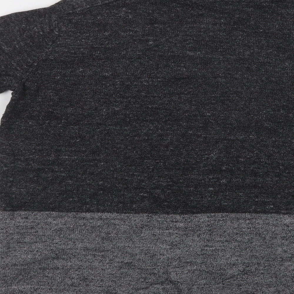 Gap Womens Green Roll Neck Striped Cotton Pullover Jumper Size S