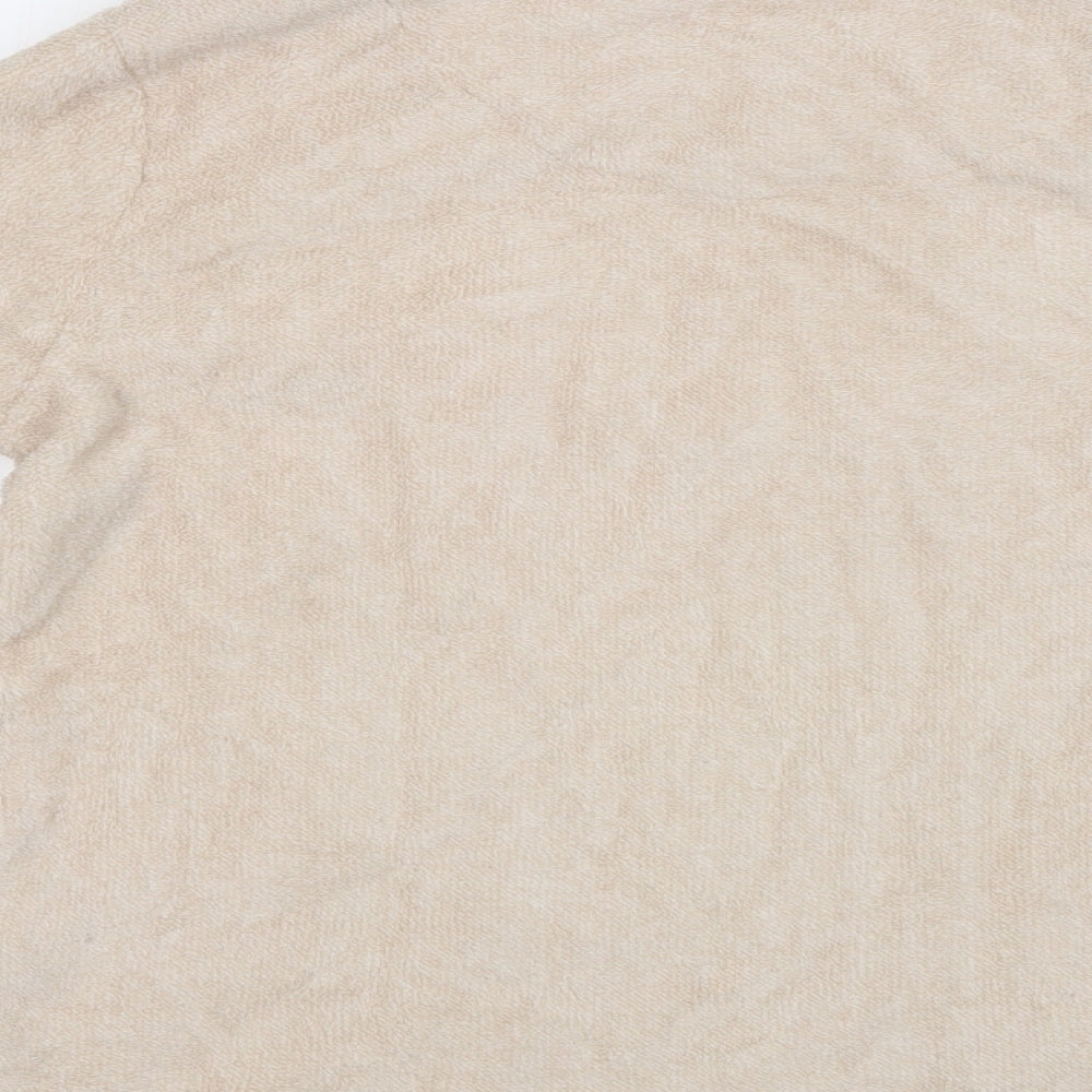Primark Womens Beige  Polyester Top Pyjama Top Size S