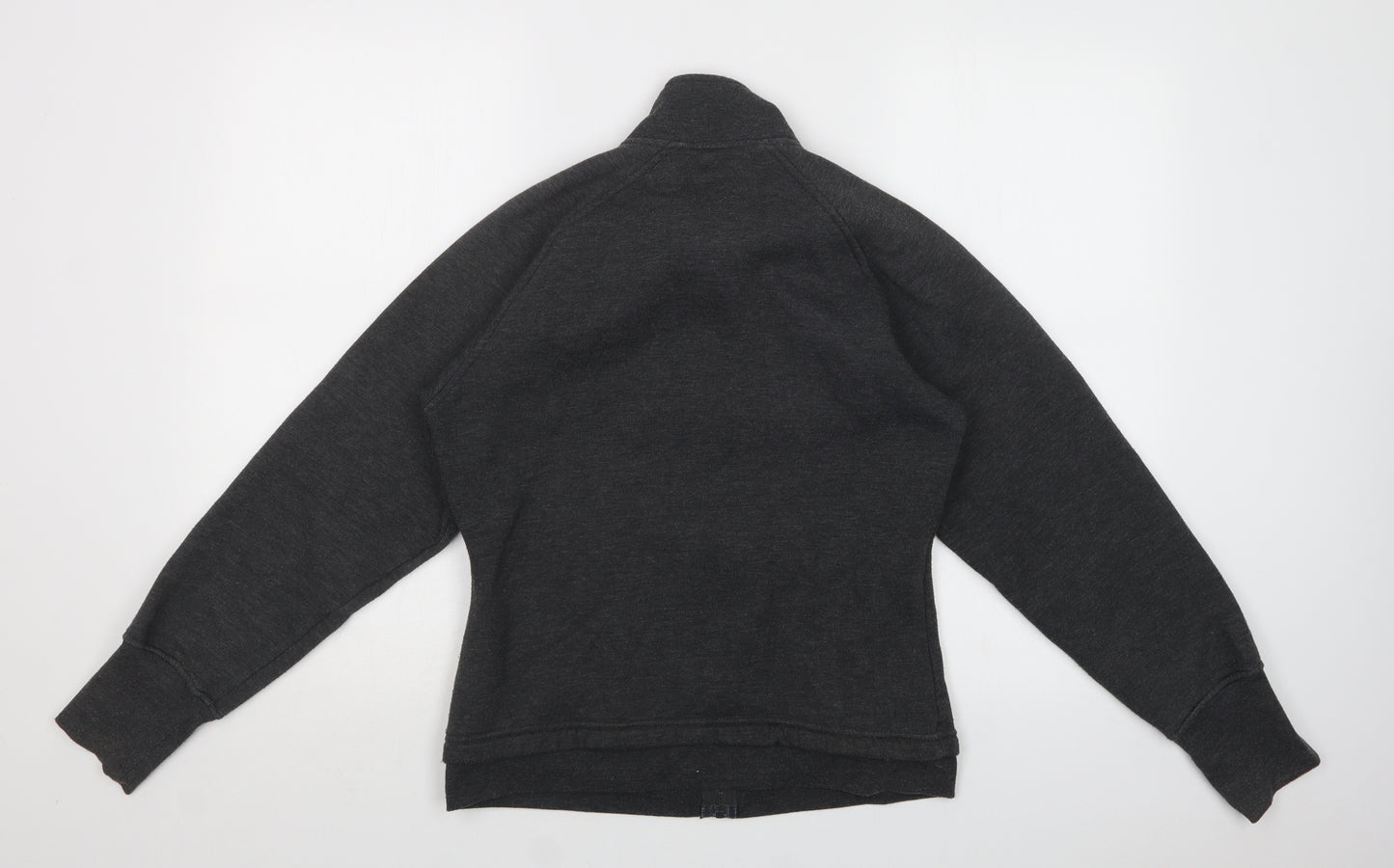 LA Gear Womens Grey  Polyester Full Zip Sweatshirt Size 10  Zip