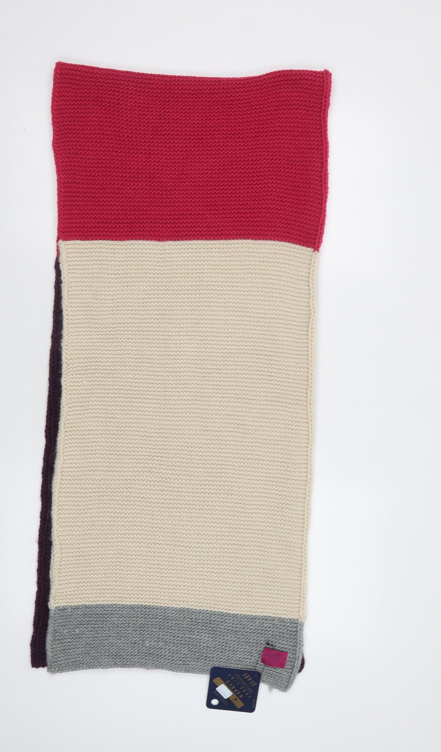Joules Womens Multicoloured Striped Acrylic  Shawl/Wrap