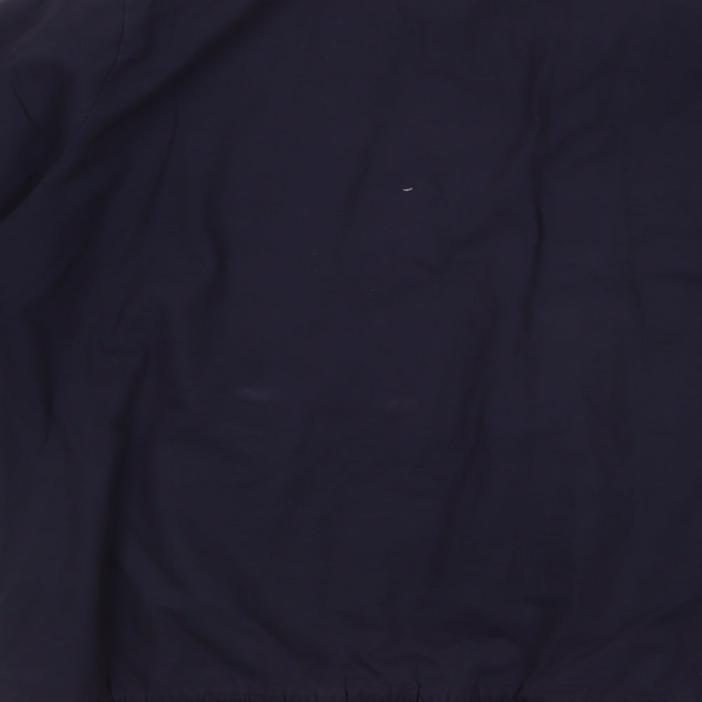 Voi Jeans Mens Blue   Windbreaker Jacket Size XL  Zip