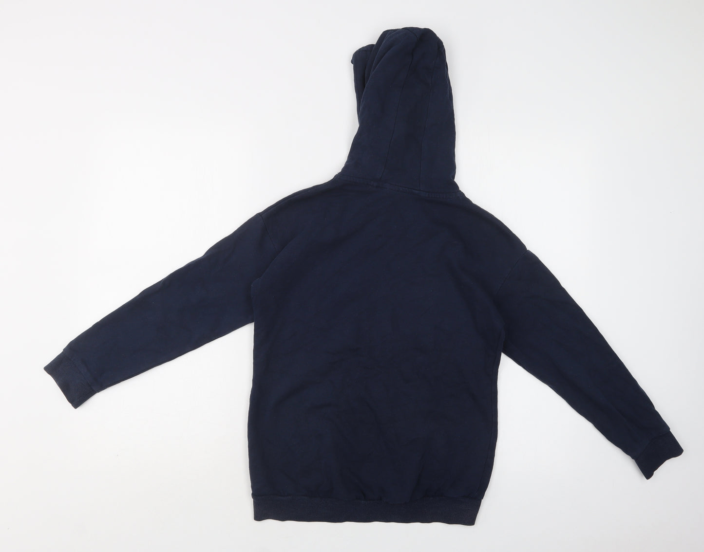 NEXT Boys Blue  Cotton Full Zip Hoodie Size 12 Years  Zip - School Wear