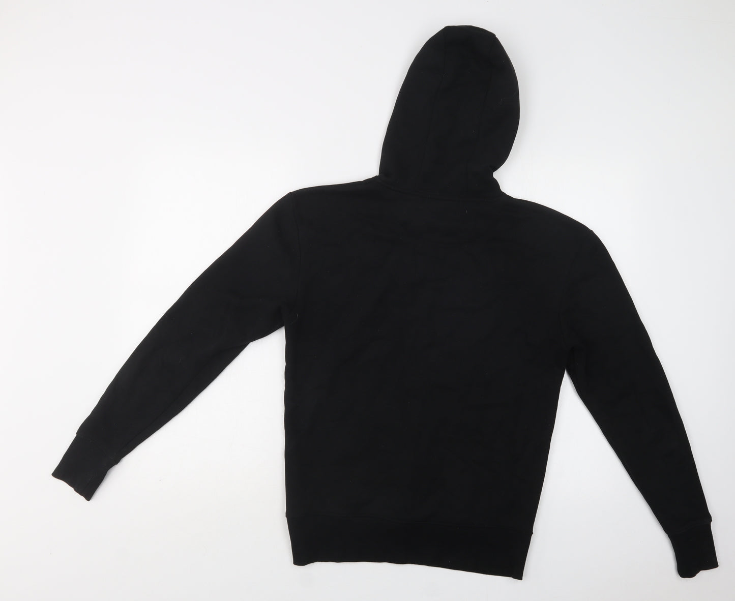 Primark Mens Black  Cotton Pullover Hoodie Size XS