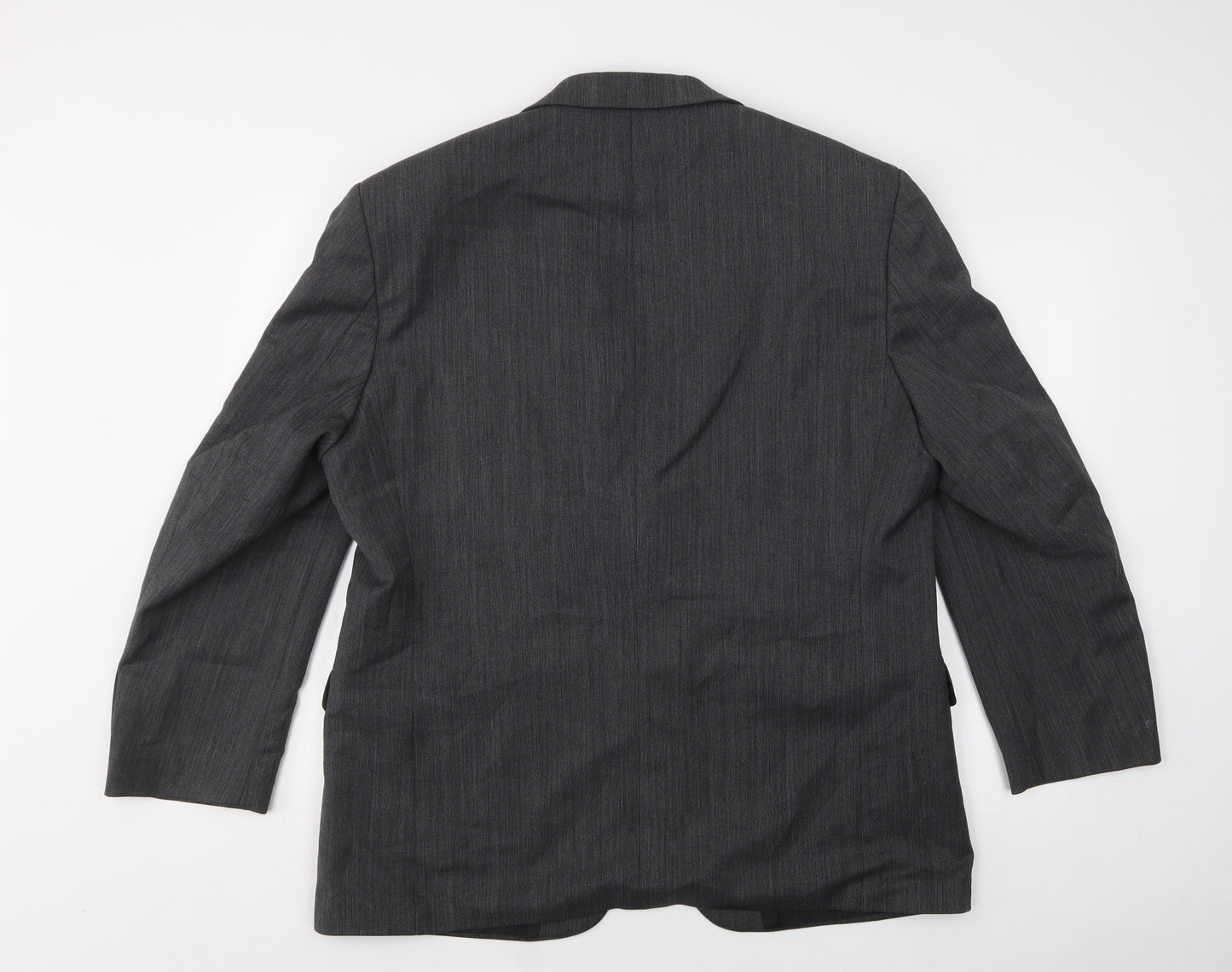 M&S Mens Grey   Jacket Blazer Size 44  Button