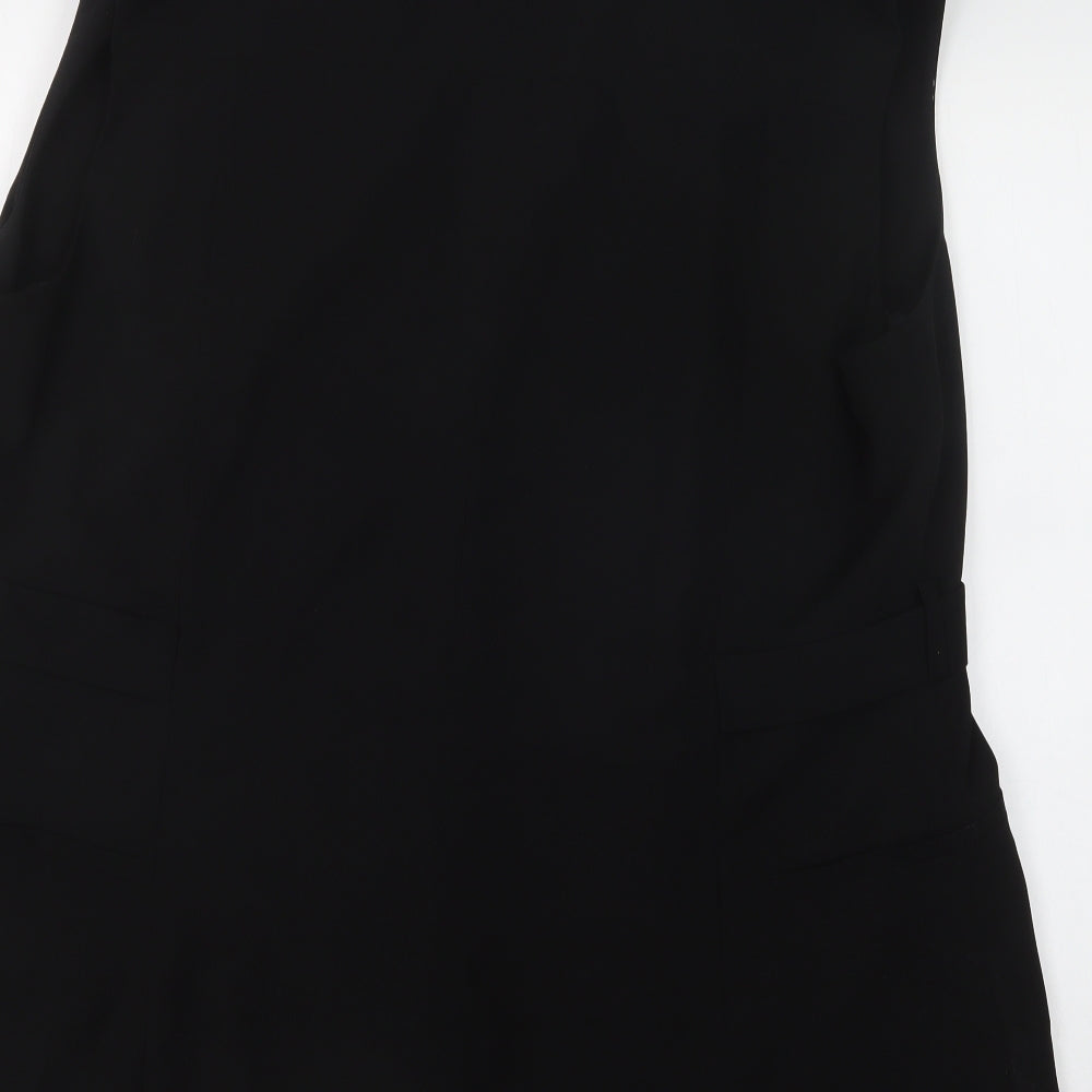 Primark Womens Black   Overcoat Waistcoat Size 20