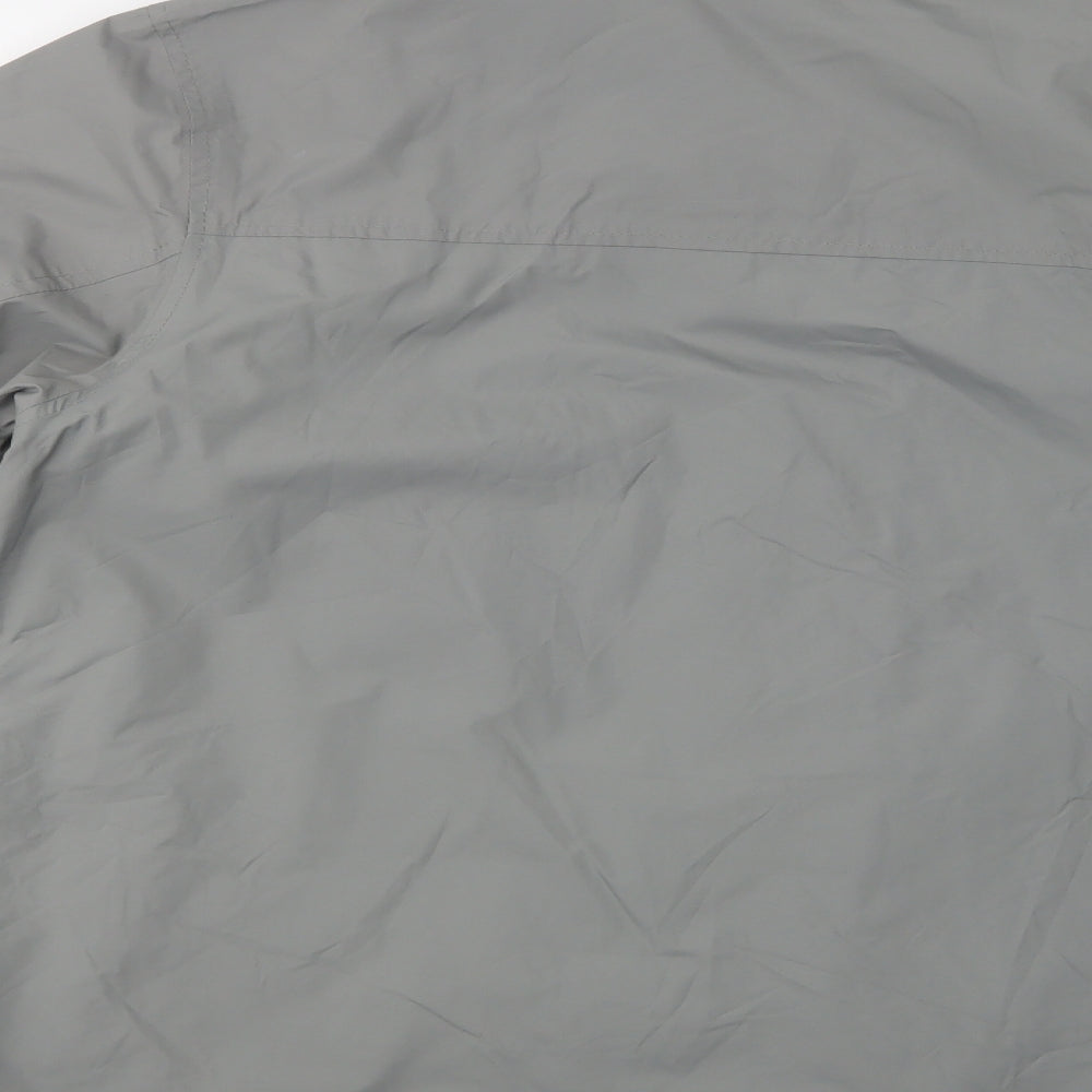Cotton Traders Mens Grey   Windbreaker Jacket Size M  Zip