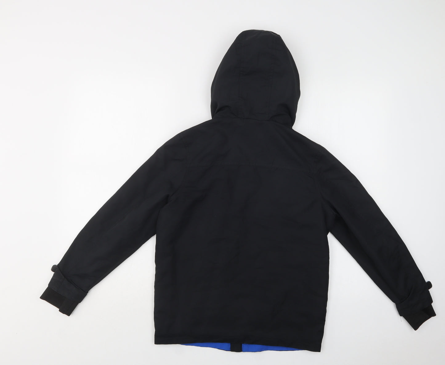 George Boys Black   Windbreaker Jacket Size 11-12 Years  Zip