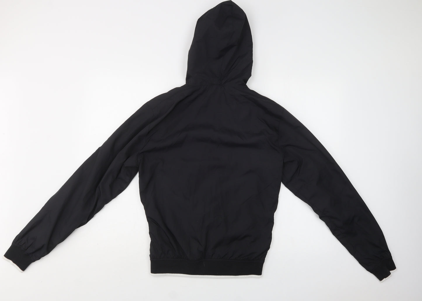 Primark Mens Black   Windbreaker Jacket Size XS  Zip