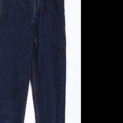 Matalan Boys Blue  Cotton Skinny Jeans Size 9 Months  Regular Button