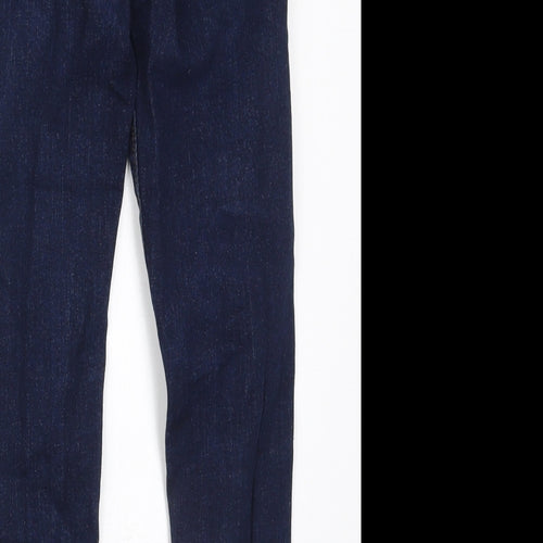 Matalan Boys Blue  Cotton Skinny Jeans Size 9 Months  Regular Button