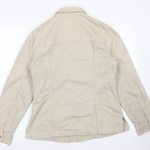 Calvin Klein Jeans Womens Brown   Jacket  Size S  Button