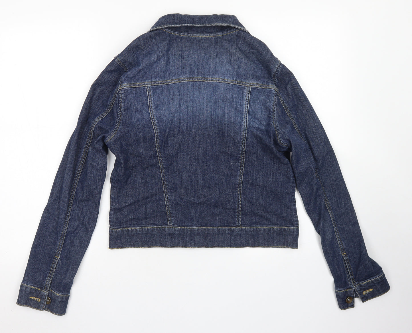 Wallis Womens Blue   Jacket  Size 16  Button