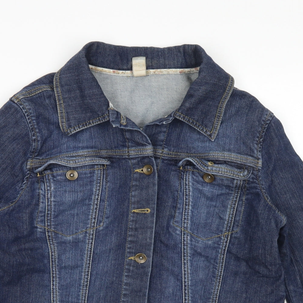 Wallis Womens Blue   Jacket  Size 16  Button