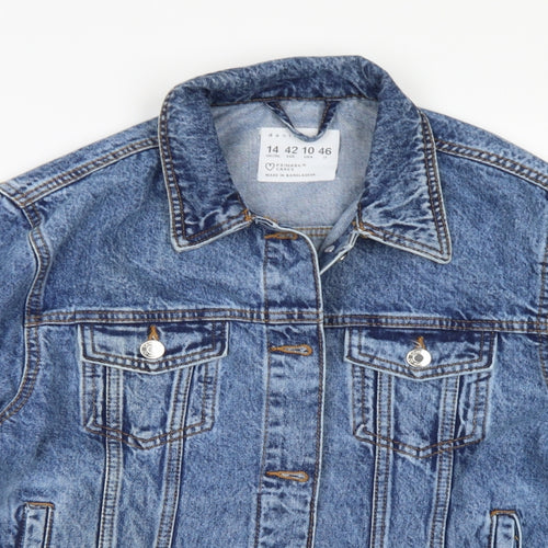 Denim Co Womens Blue   Jacket  Size 14  Button