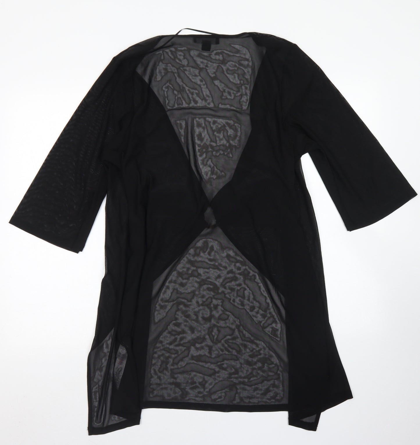 Primark Womens Black   Kimono Jacket Size 14