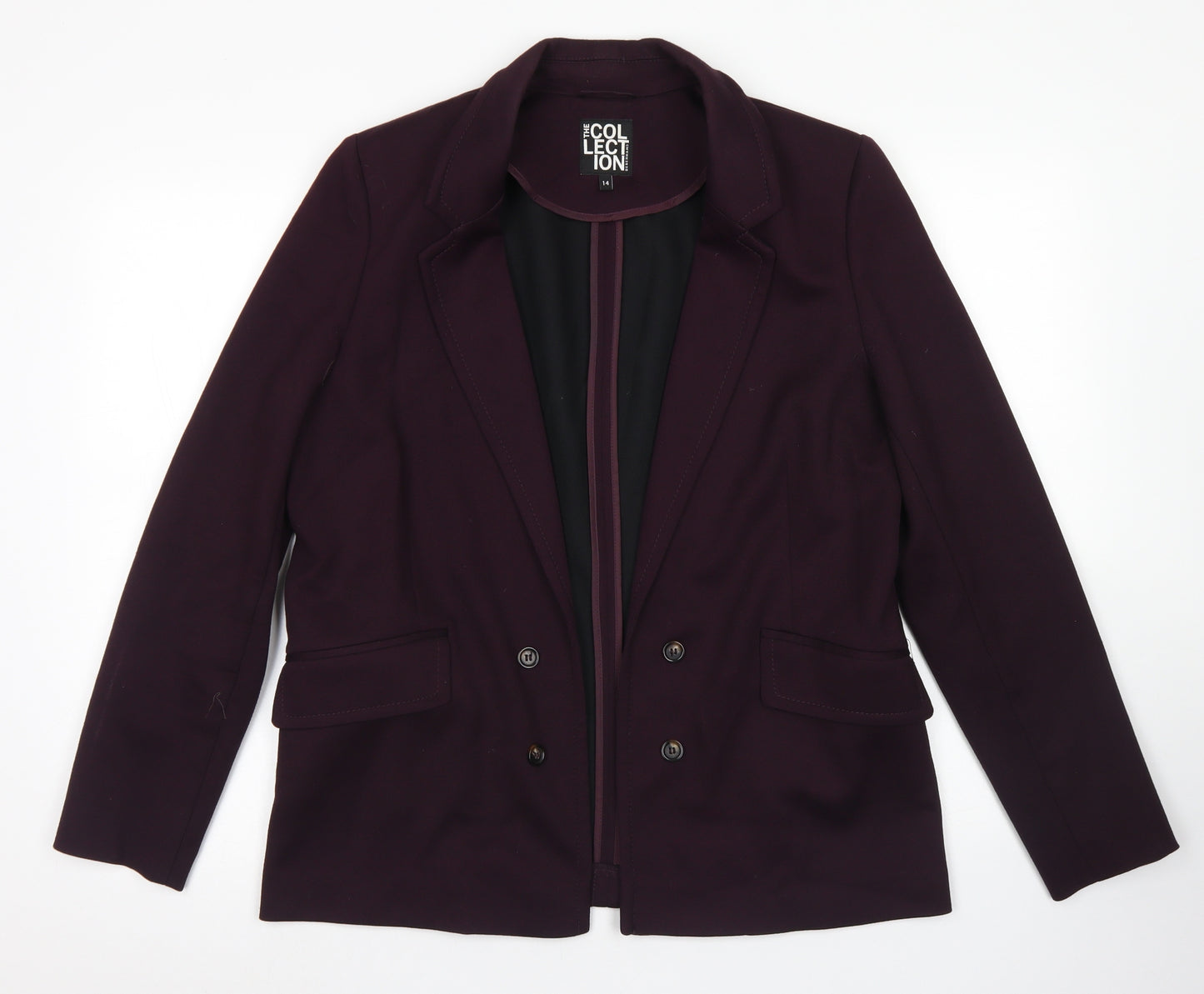 The Collection Debenhams Womens Purple   Jacket Blazer Size 14