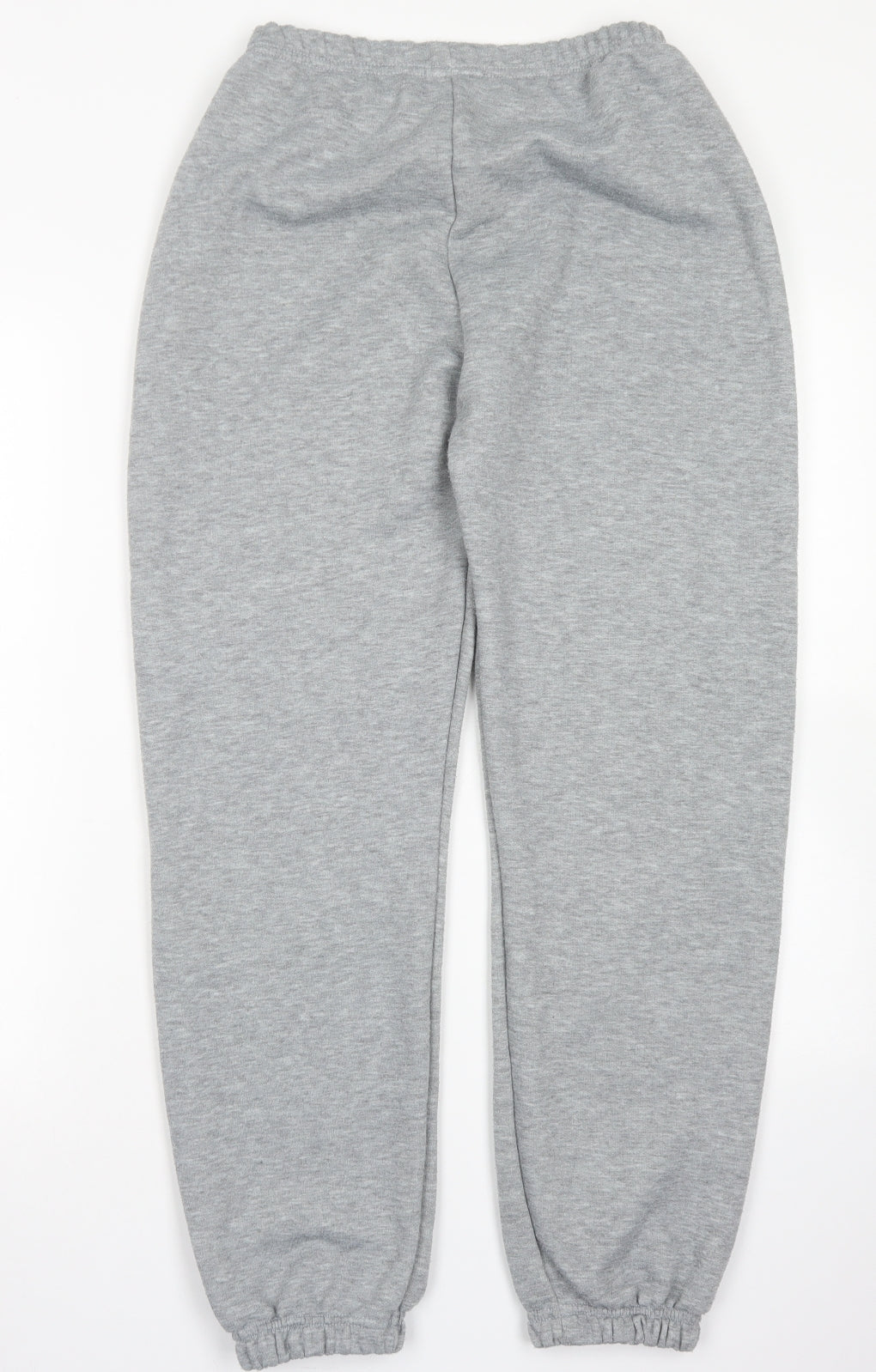 PRETTYLITTLETHING Womens Grey  Polyester Jogger Trousers Size 8 L27 in Regular