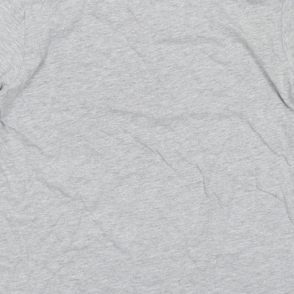 VANS Mens Grey  Cotton  T-Shirt Size M Crew Neck