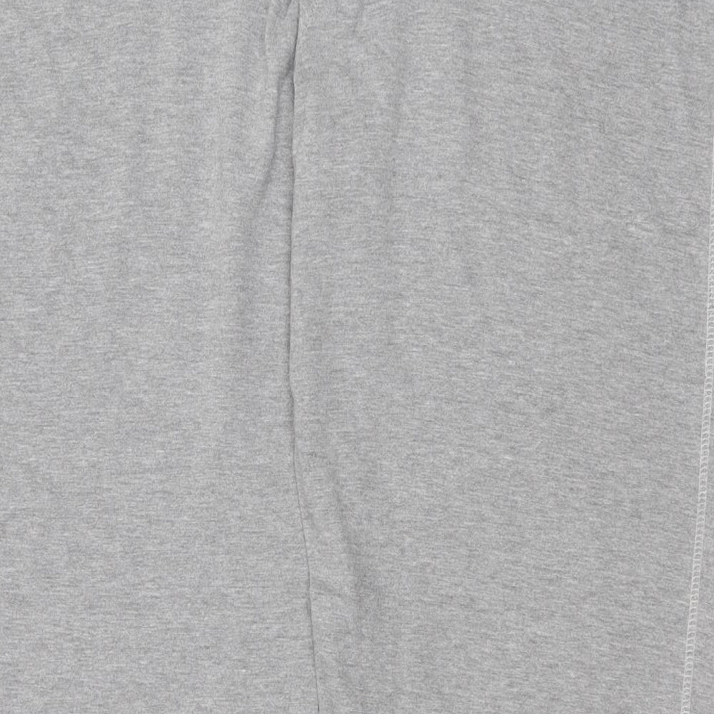 George Womens Grey Solid Cotton  Lounge Pants Size 20  Drawstring