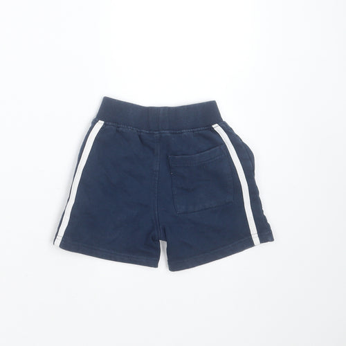 George Boys Blue  Cotton  Trousers Size 18-24 Months   - England Shorts