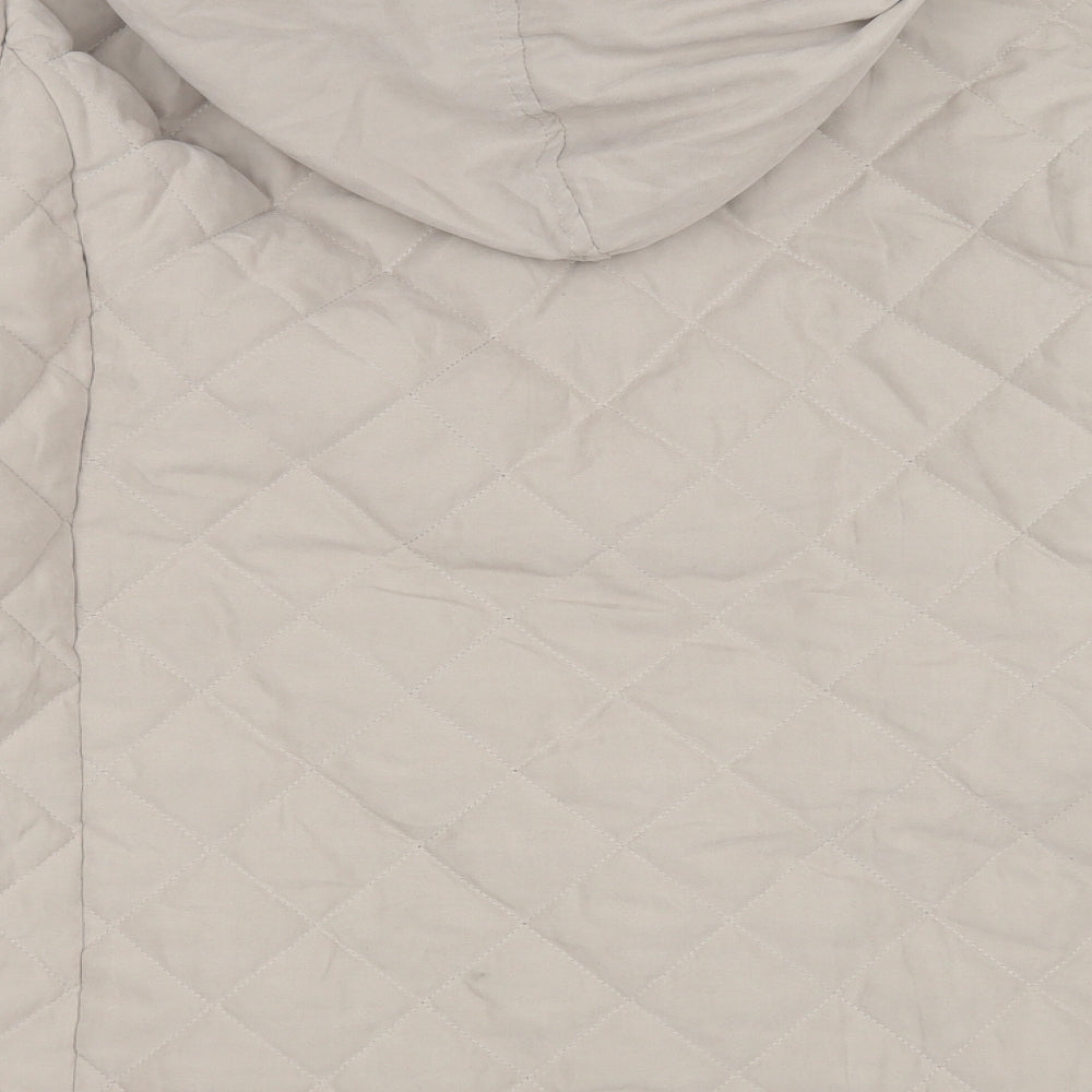 Love coats Womens Beige Argyle/Diamond  Jacket  Size 20  Zip
