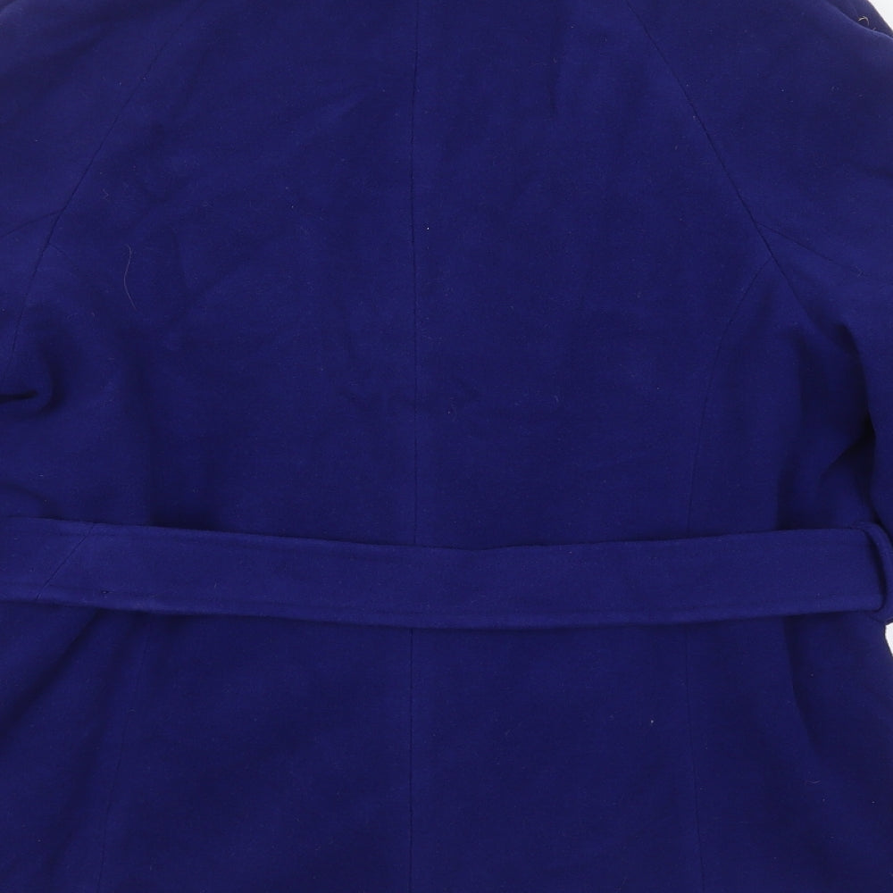 Marks and Spencer Womens Blue   Jacket  Size 16  Button