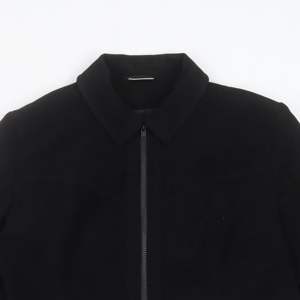 Select Womens Black   Jacket  Size 16  Zip