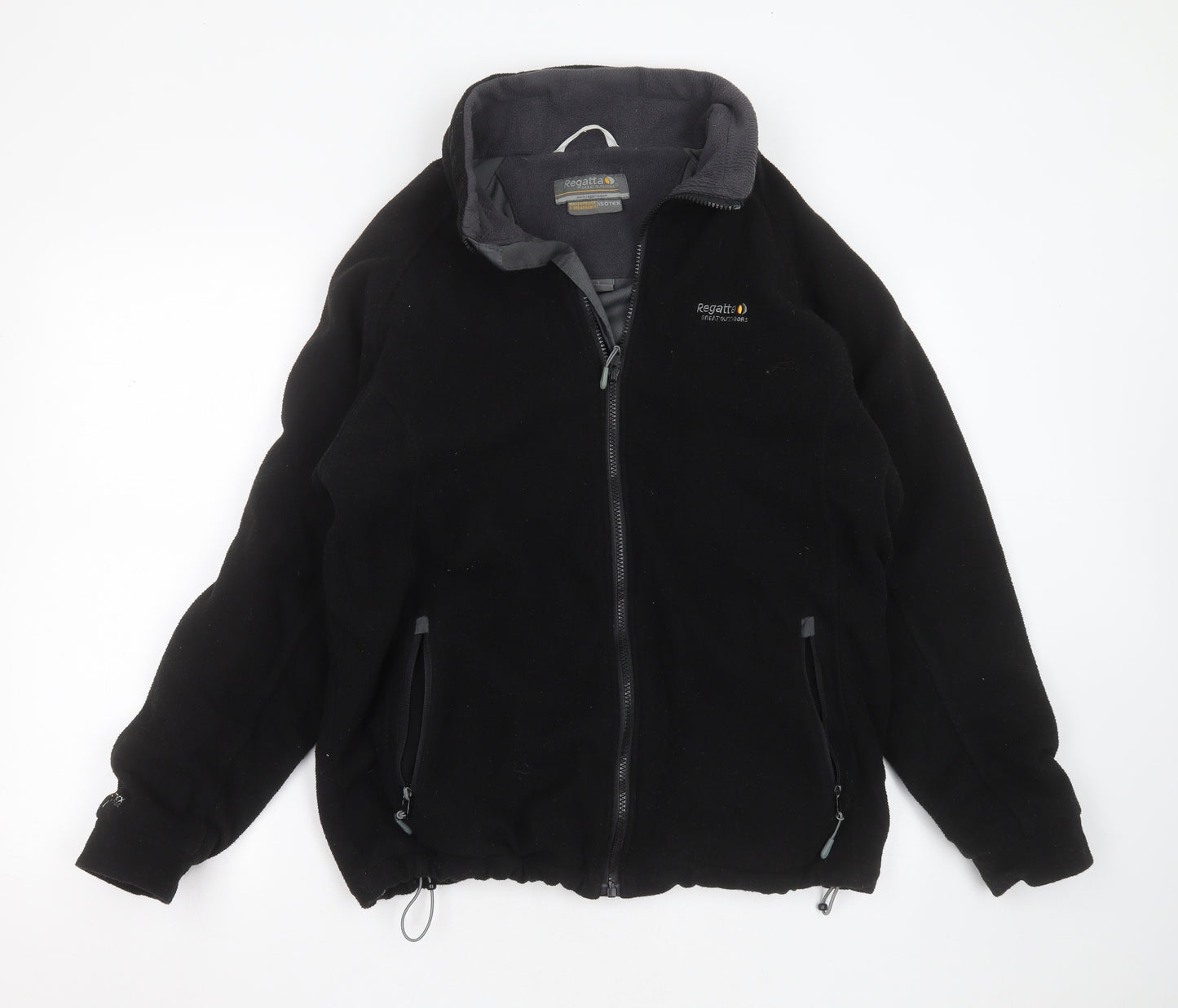 Regatta Mens Black   Jacket  Size L  Zip