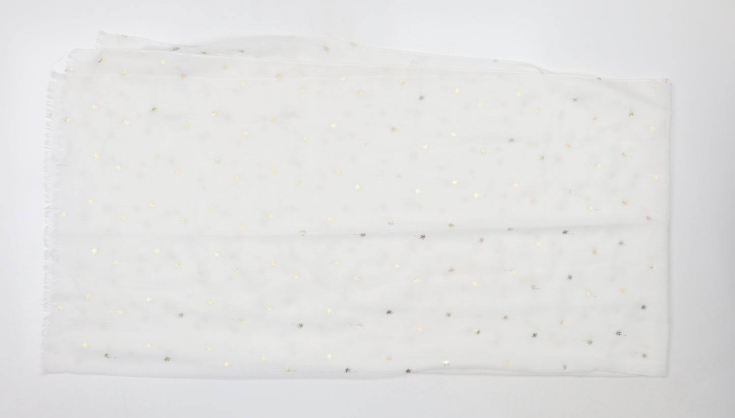 NEXT Womens White  Polyester  Shawl/Wrap