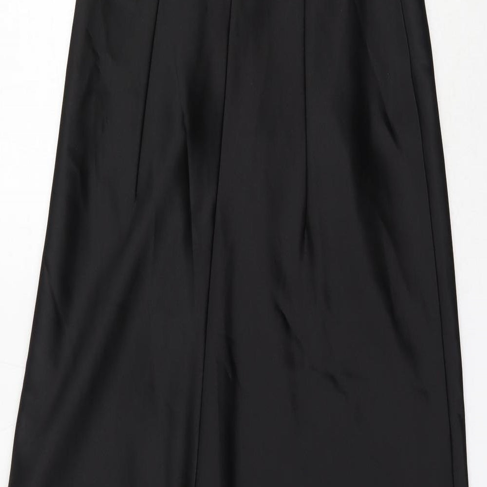 Mosaic Womens Black  Polyester Ball Gown  Size 12  Square Neck