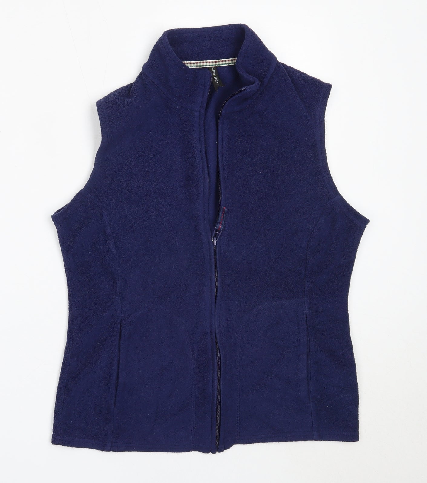 Marks and Spencer Womens Blue   Gilet Jacket Size 10
