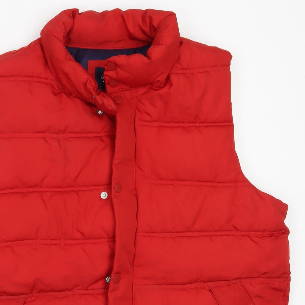 Gap Mens Red   Gilet Coat Size XL