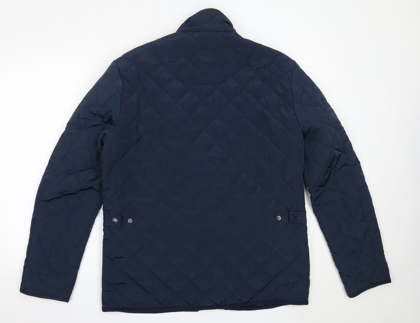 Sterling Mens Blue   Quilted Coat Size M