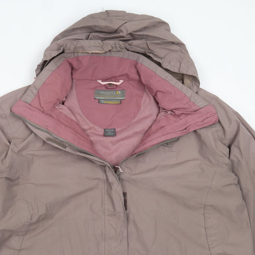 Regatta Womens Grey   Overcoat Coat Size 20