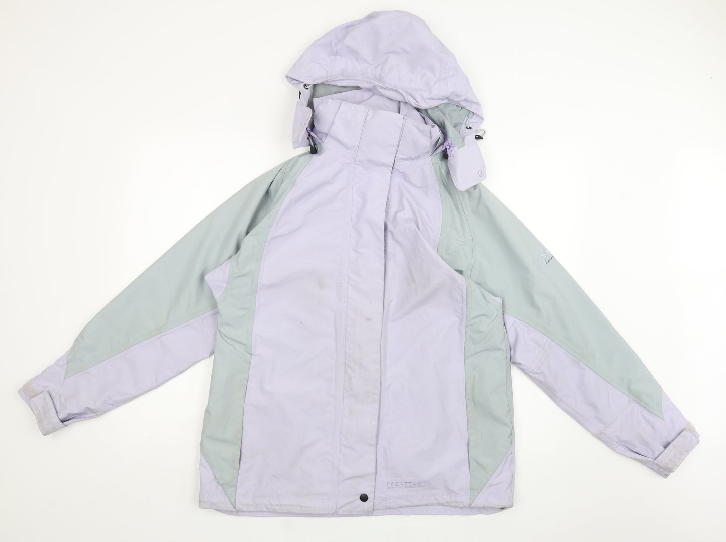 Regatta Womens Purple   Windbreaker Jacket Size 12  Zip