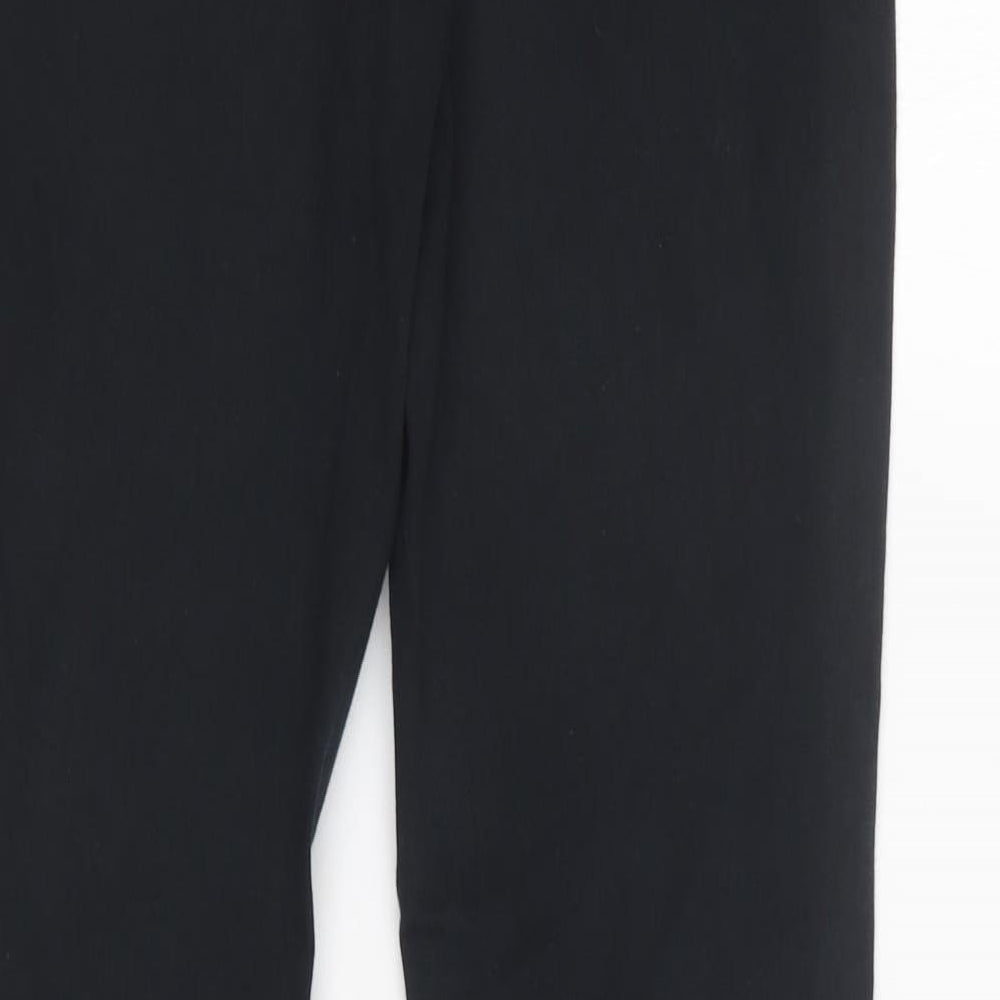 Topshop Womens Black  Cotton Jegging Jeans Size 8 L32 in Regular Zip