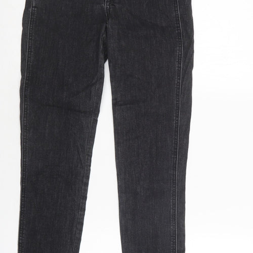 Gap Womens Black  Cotton Skinny Jeans Size 26 L29 in Regular Button