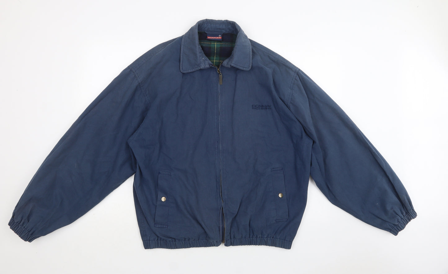 Donnay Mens Blue   Bomber Jacket Jacket Size M  Zip