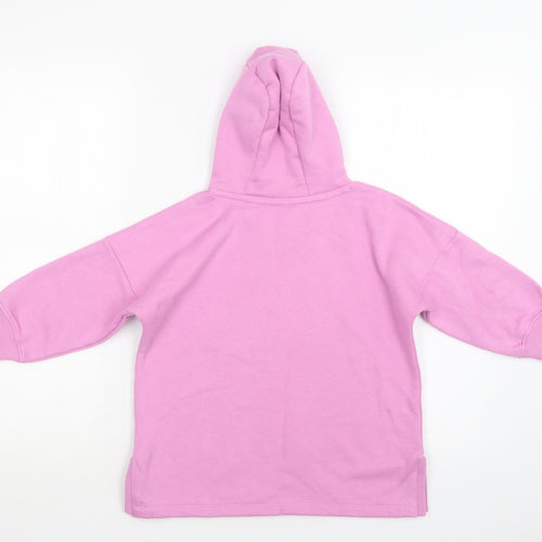 Nutmeg Girls Purple  Cotton Pullover Hoodie Size 5-6 Years