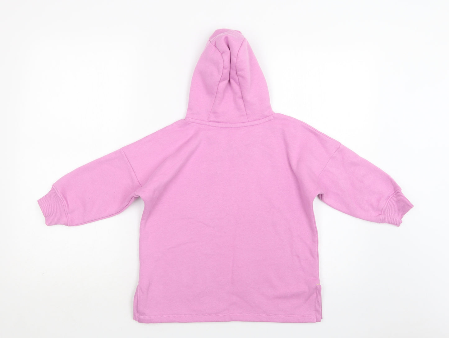 Nutmeg Girls Purple  Cotton Pullover Hoodie Size 5-6 Years