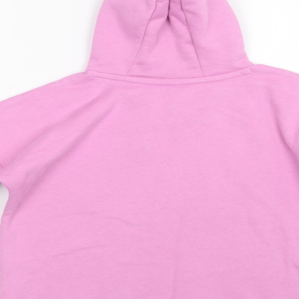 Nutmeg Girls Purple  Cotton Pullover Hoodie Size 5-6 Years