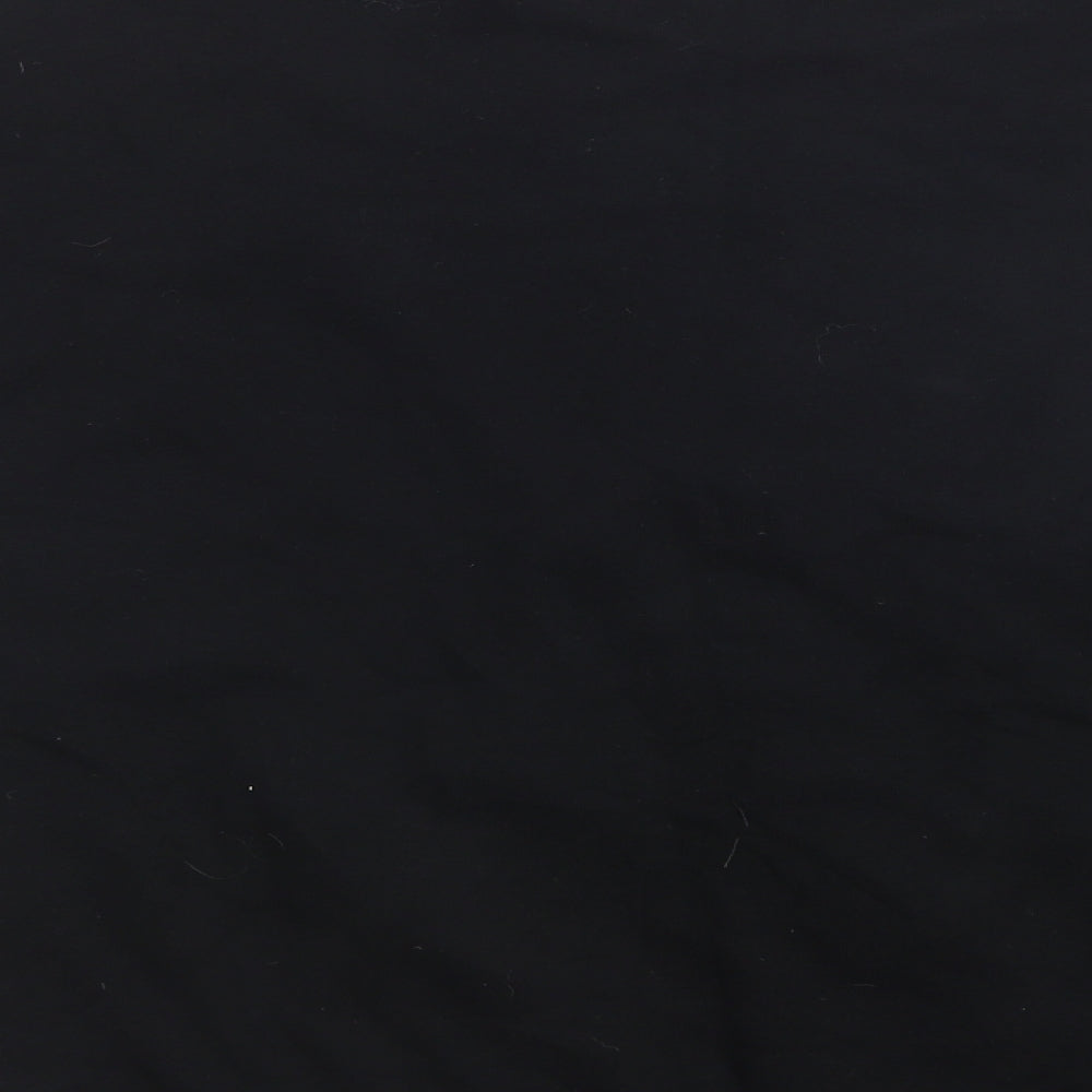 George Mens Black  Polyester Pullover Sweatshirt Size S   - Christmas