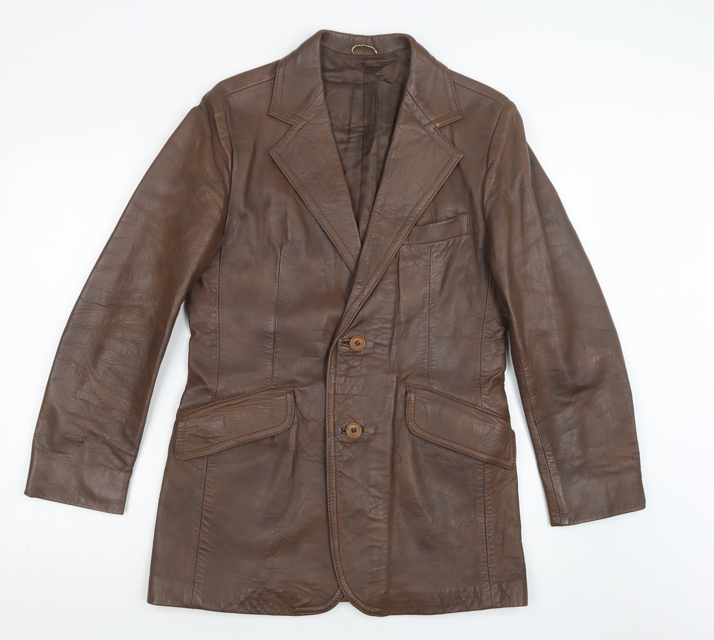 Hepworths Mens Brown   Jacket Blazer Size M  Button